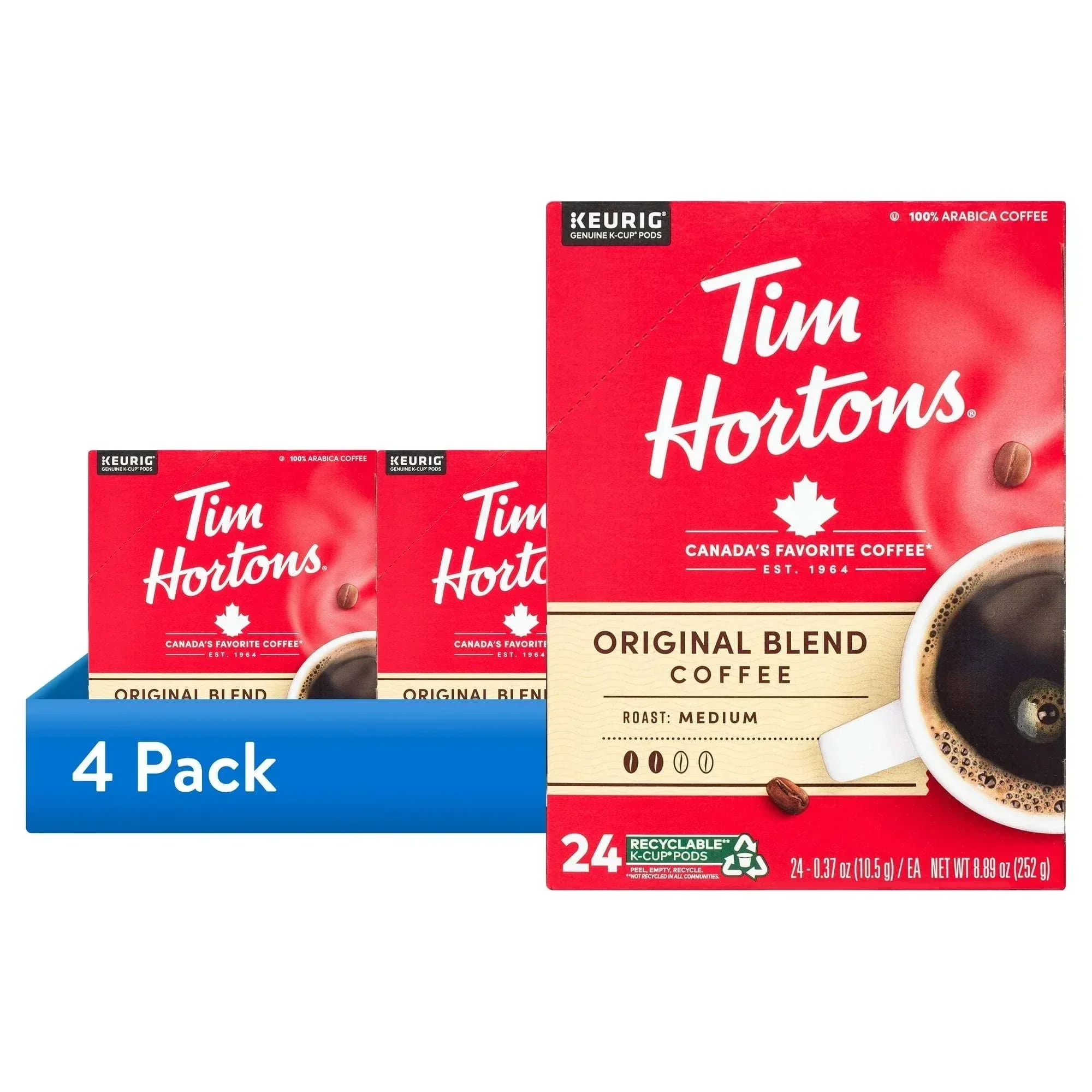 Tim Hortons Original Blend Medium Roast Keurig Coffee Pods, 24 Ct - Image 7