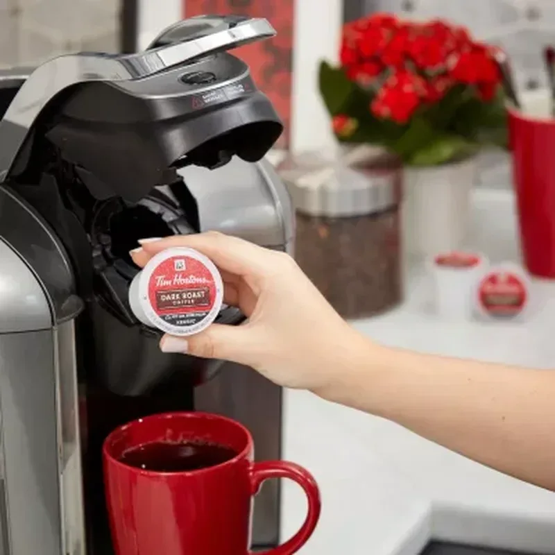 Tim Hortons Premium K-Cup Coffee Pods, Dark Roast (100 Ct.) - Image 3