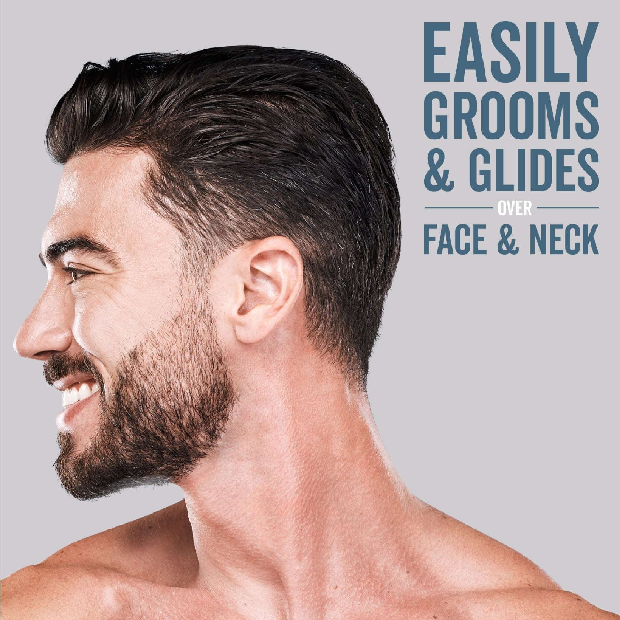 Titanium Edge Beard & Body Compact Shaver – Men’s Electric Groomer for Face, Neck & Body – Pop-Up Trimmer, Titanium Blade, Hypoallergenic, Travel Ready - Image 3