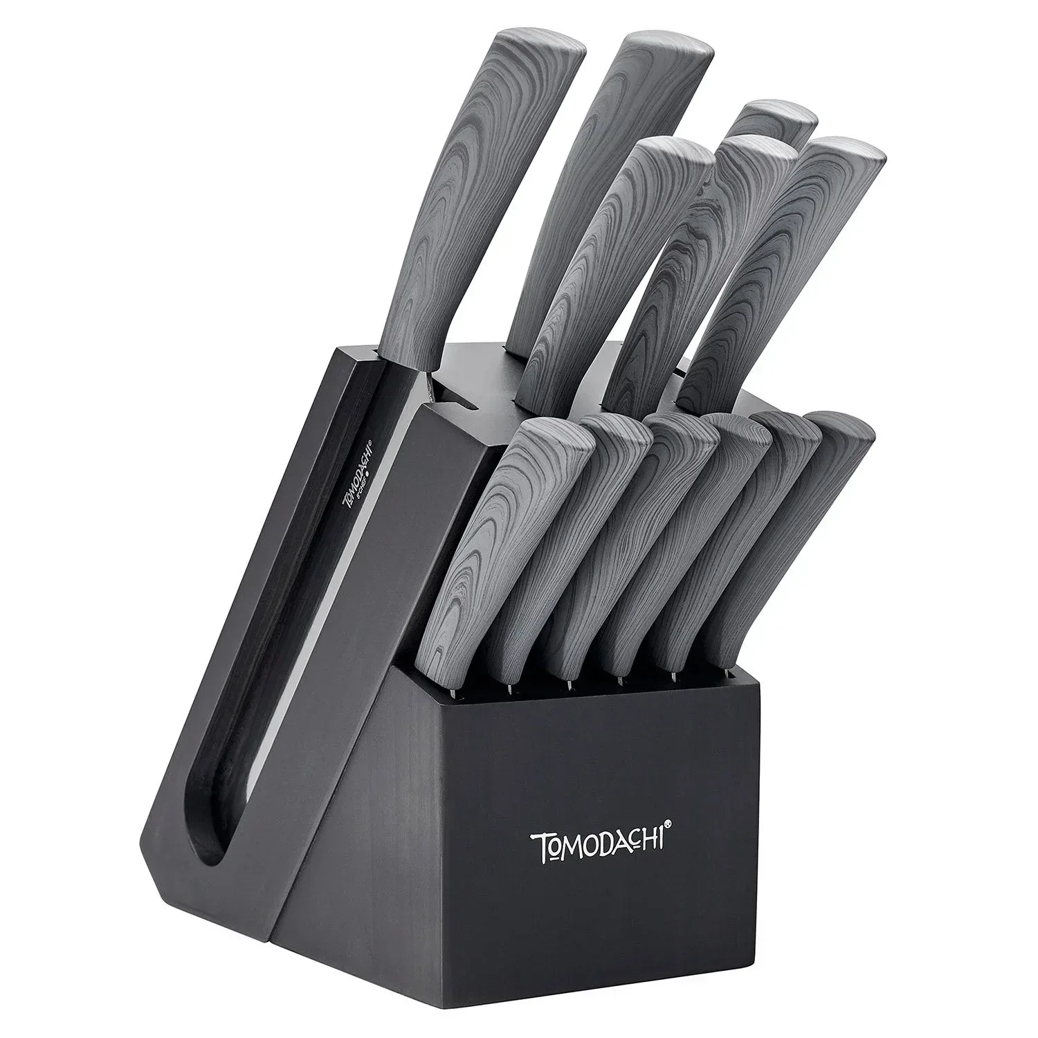 Tomodachi Raintree Ash 13-Piece Cutlery Block Set - Image 3