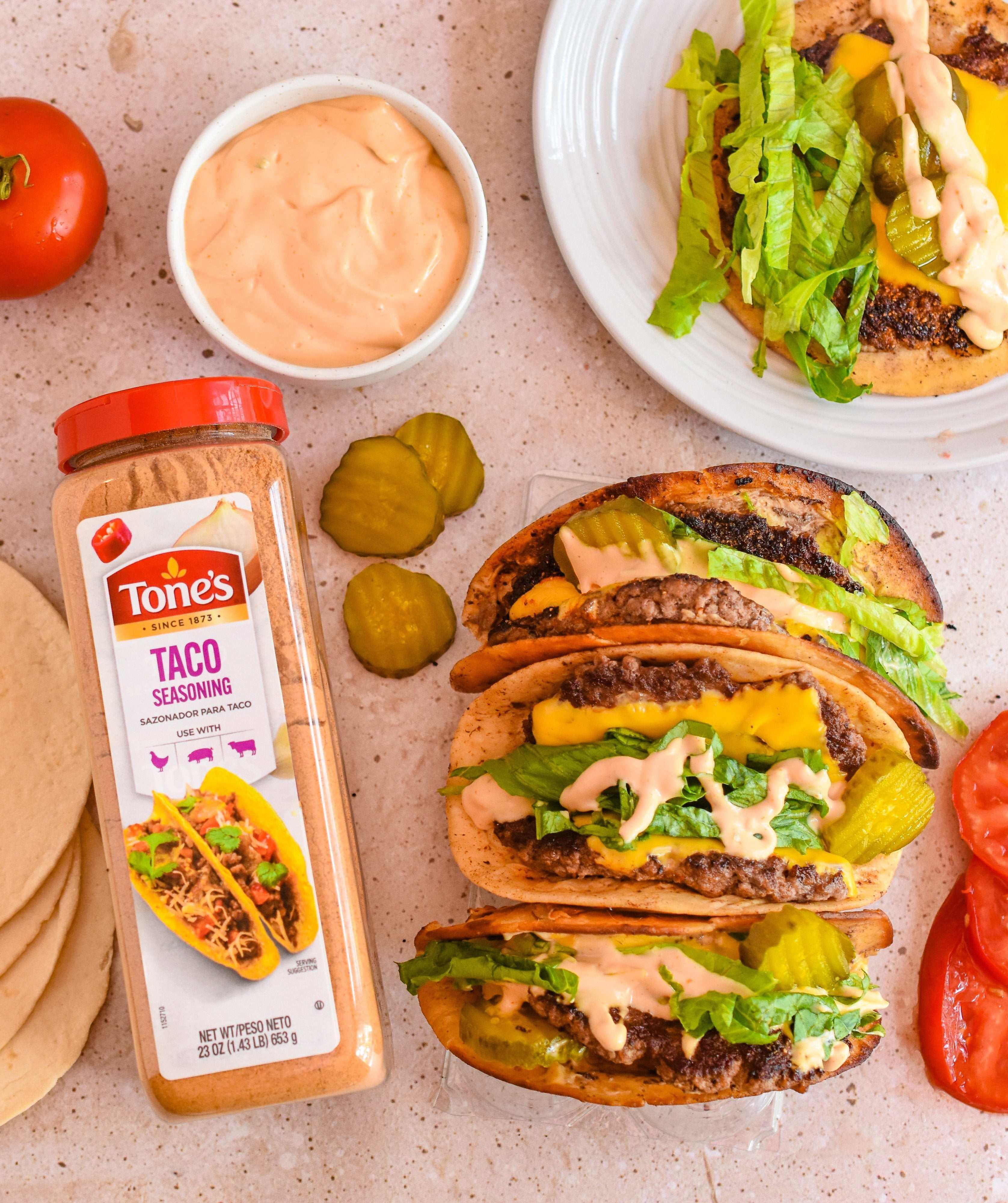 Tone's Taco Seasoning, Assorted Size - Image 3