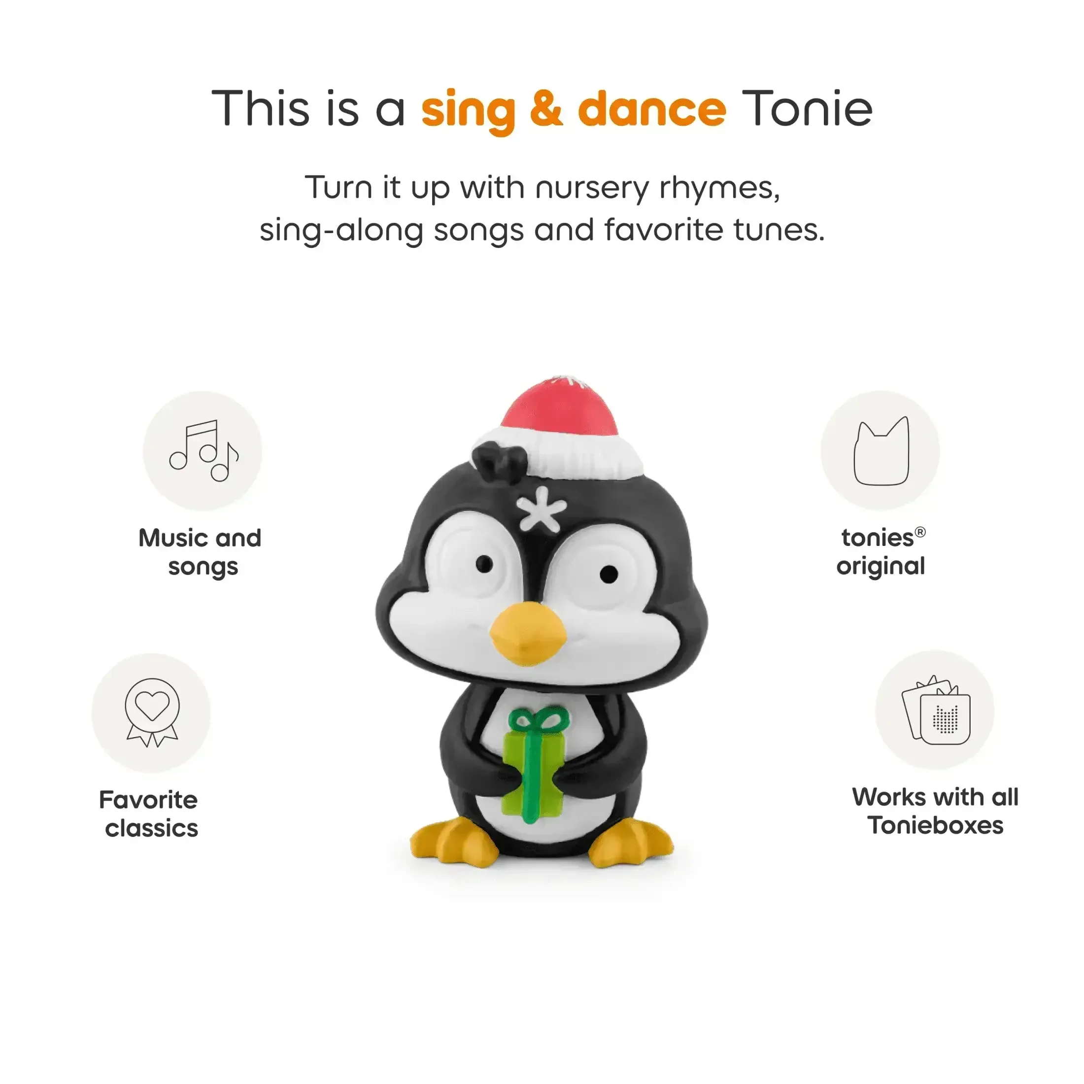 tonies Favorite Children's Songs: Holiday Songs Audio Toy Figurine, Age Group 3+ - Image 4