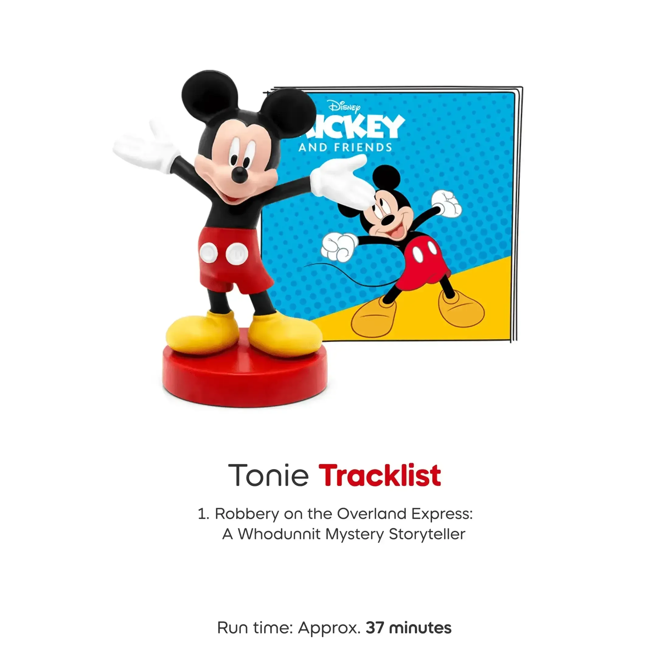 tonies Mickey Mouse Audio Play Figurine for Toniebox, Small, Multicolor, Plastic Set - Image 5