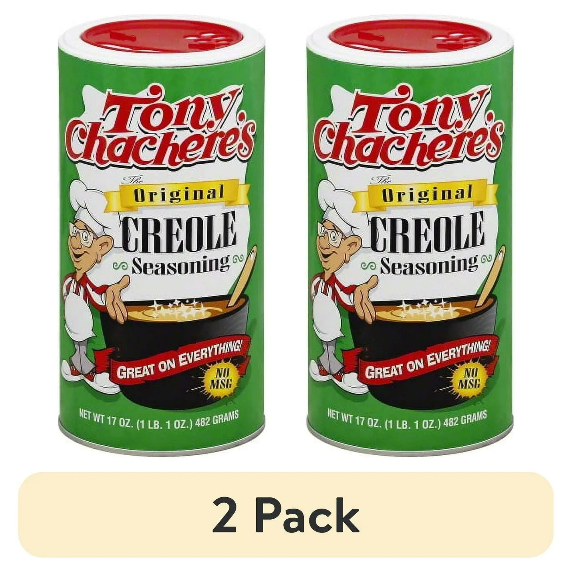 Tony Chachere's, Cajun, Creole, Original Seasoning, 17 oz, Shelf Stable, Nut Free, No MSG - Image 7
