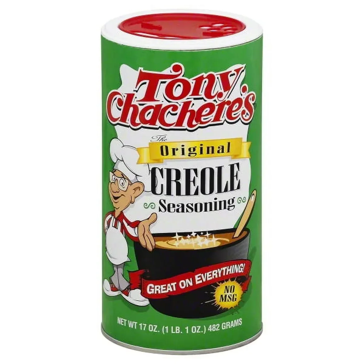 Tony Chachere's, Cajun, Creole, Original Seasoning, 17 oz, Shelf Stable, Nut Free, No MSG - Image 8