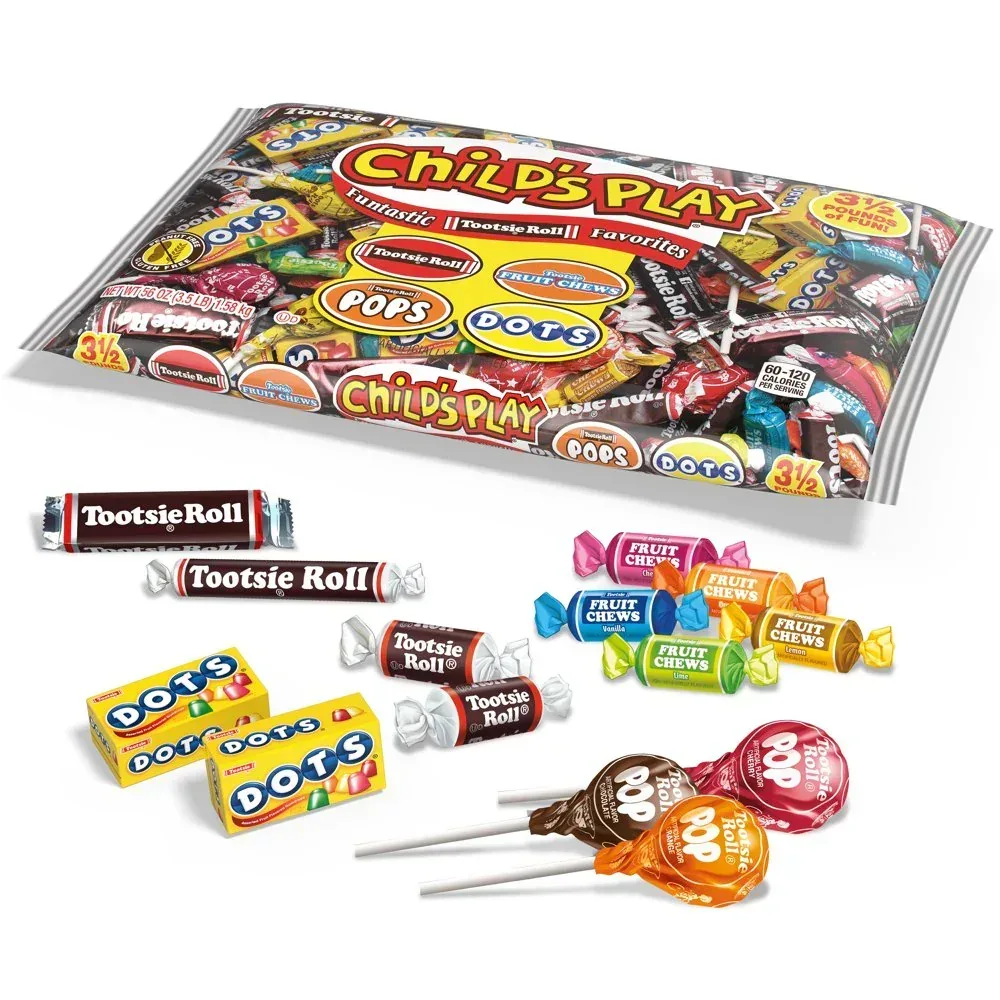 Tootsie Child'S Play Variety Candies Pack, 3.5 Ib - Image 3