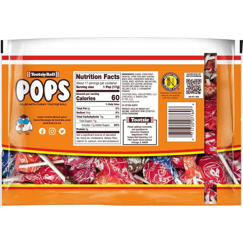 Tootsie Pops Assorted Flavors, 10.12 Oz - Image 2
