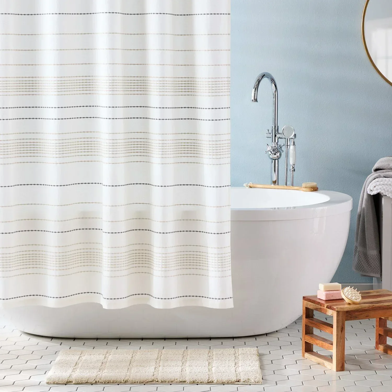 Town & Country Everyday Ultra Plush Solid Tufted Windowpane Bath Mat 20"x32" - Image 20