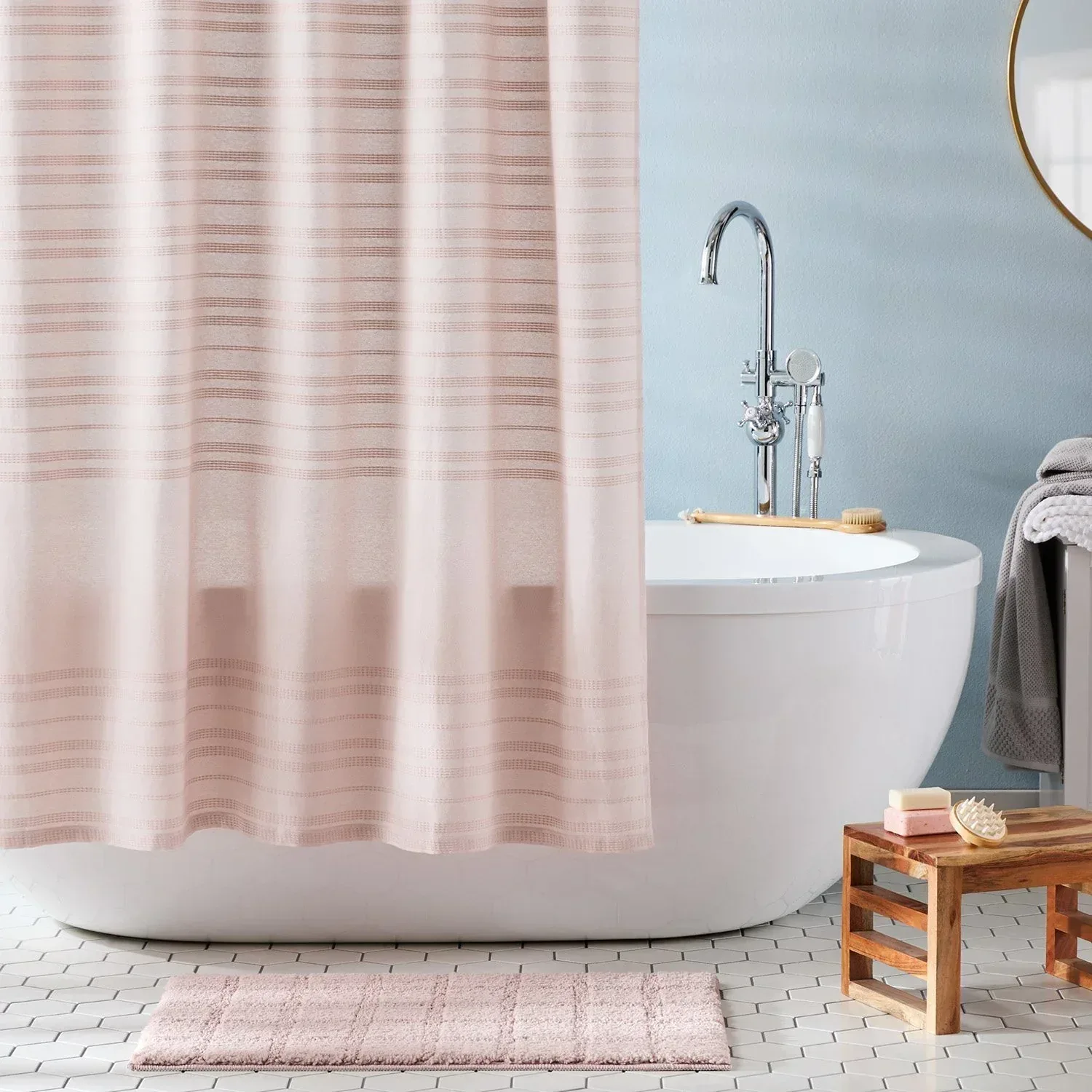 Town & Country Everyday Ultra Plush Solid Tufted Windowpane Bath Mat 20"x32" - Image 30