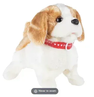 Toy Time Interactive Plush Puppy Toy