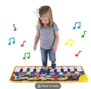 Toy Time Musical Piano Step Playmat - Image 2