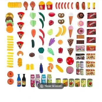 Toy Time Pretend-Play Assorted Food Set - Image 2