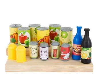 Toy Time Pretend-Play Assorted Food Set - Image 3