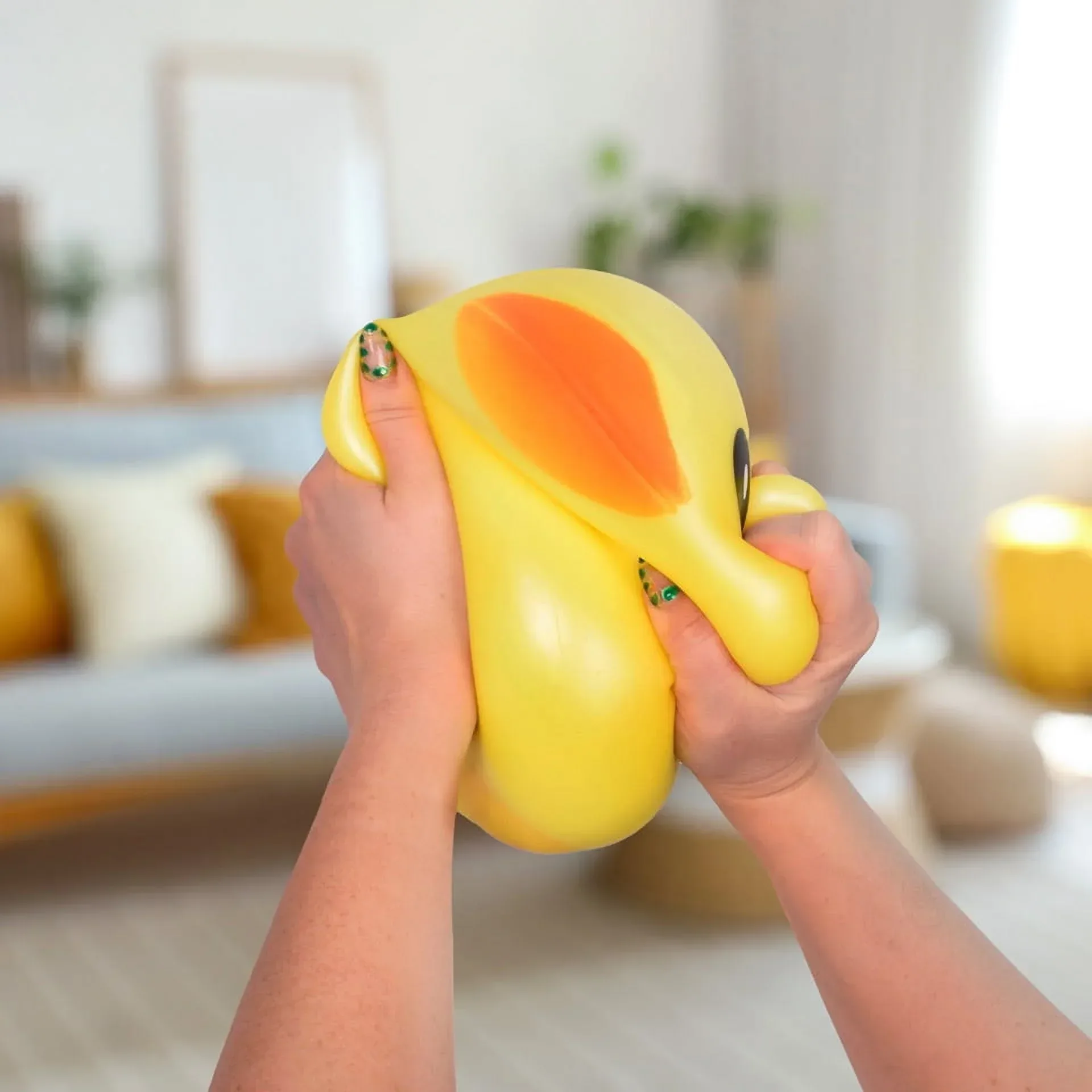Toymendous Laffy Quacks, Jumbo Squishy Ducks, Receive 1 per Purchase, Toy for Children Ages 3+ - Image 3