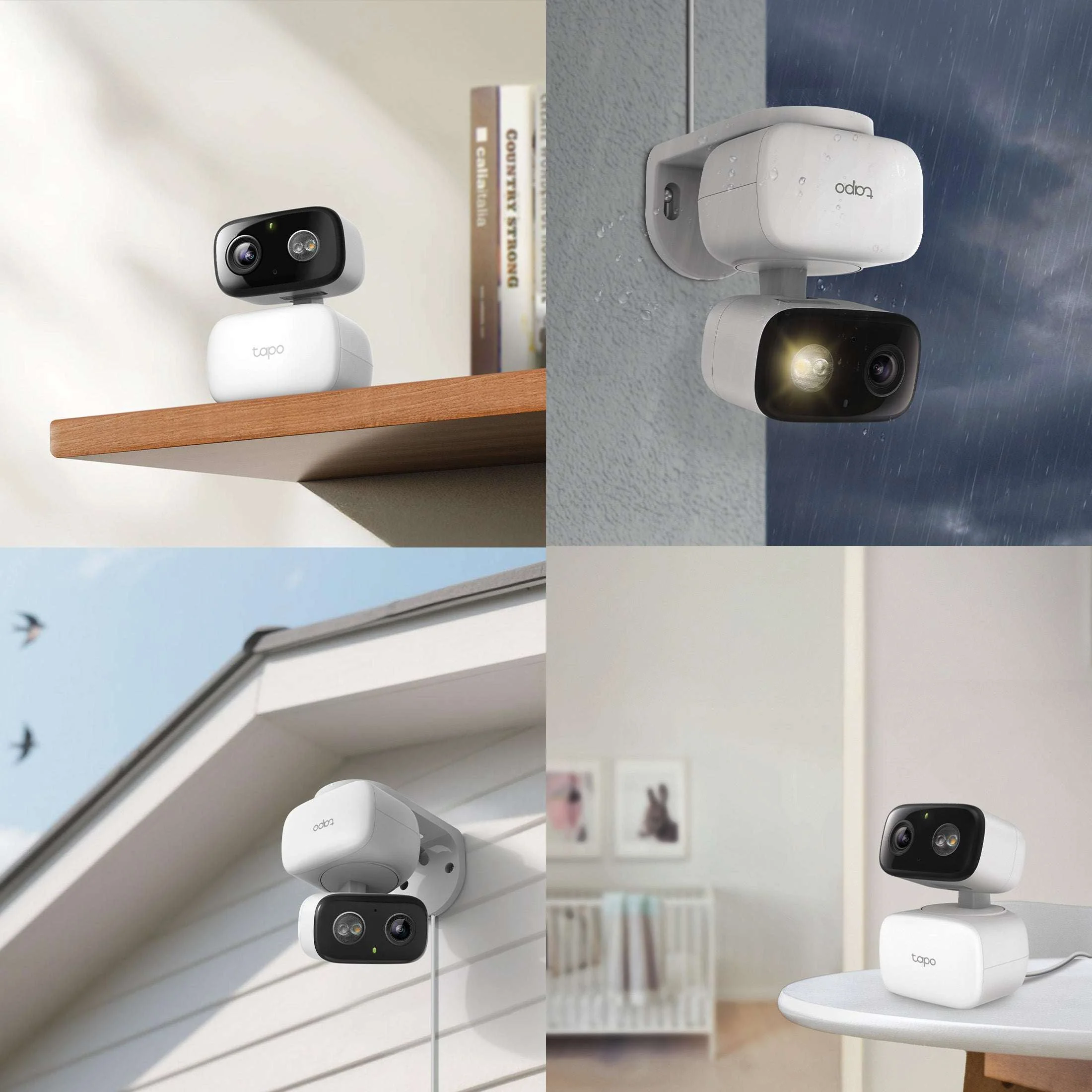 TP-Link Tapo TCW30 Indoor/Outdoor HD Security Camera with Pan/Tilt, Sound & Light Alarm, AI Detection & Local Storage — Enjoy 24/7 Coverage with No Subscription Costs - Image 6
