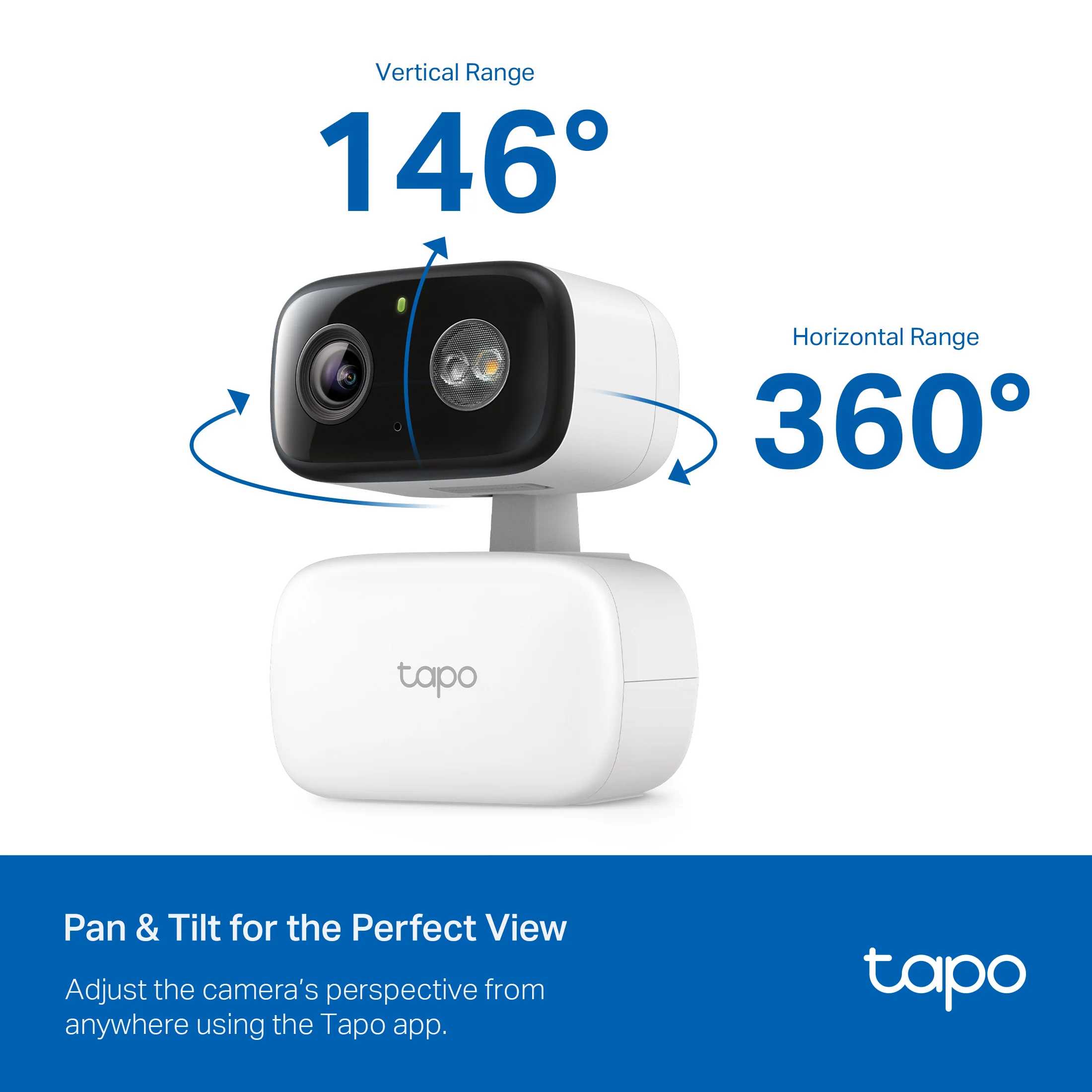 TP-Link Tapo TCW30 Indoor/Outdoor HD Security Camera with Pan/Tilt, Sound & Light Alarm, AI Detection & Local Storage — Enjoy 24/7 Coverage with No Subscription Costs - Image 8