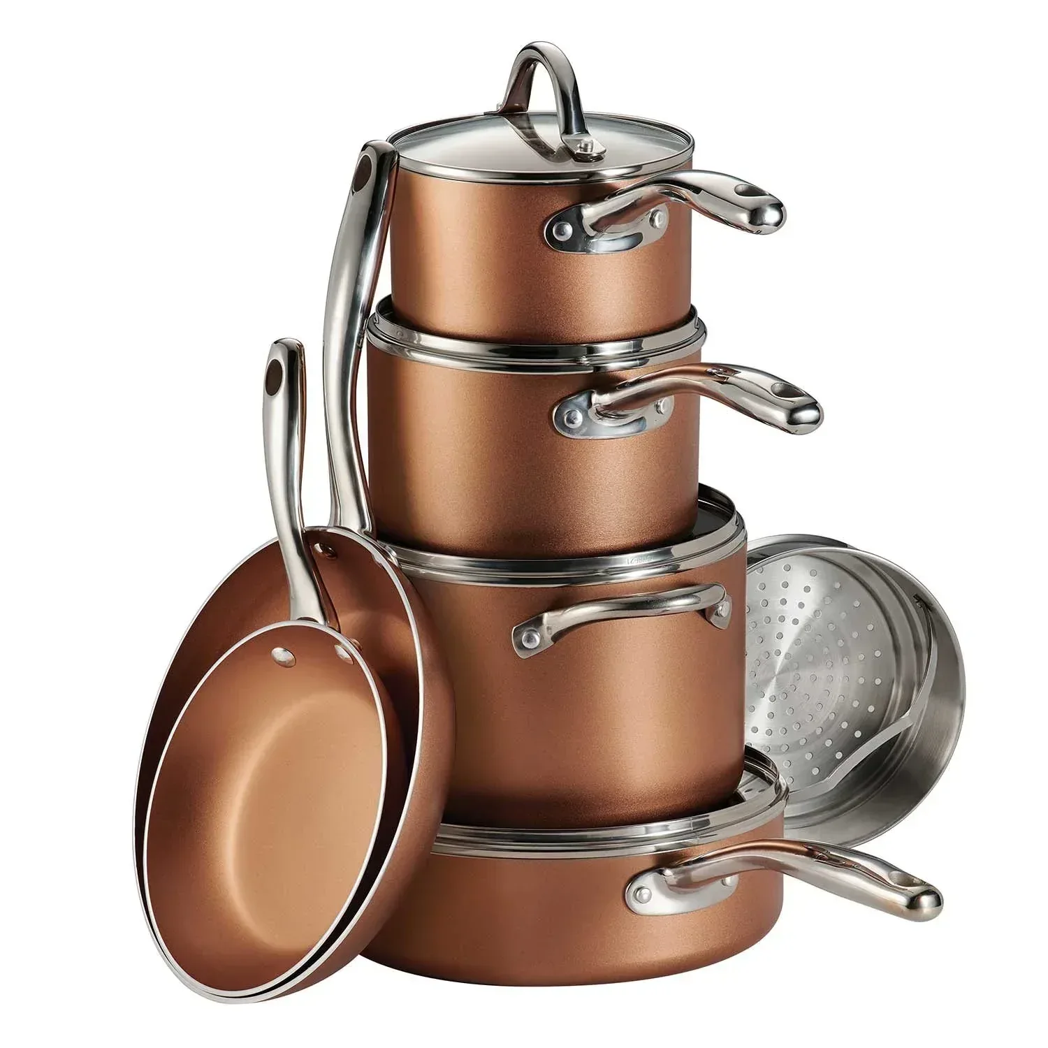 Tramontina 11-Piece Nonstick Cookware Set - Image 14