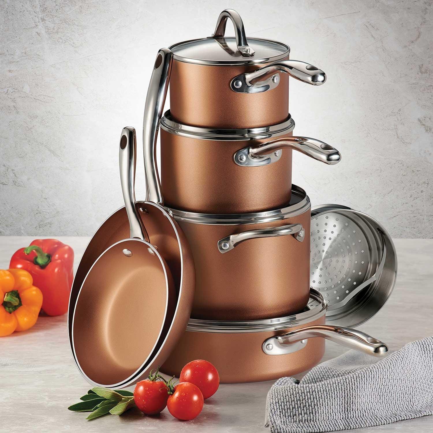 Tramontina 11-Piece Nonstick Cookware Set - Image 2