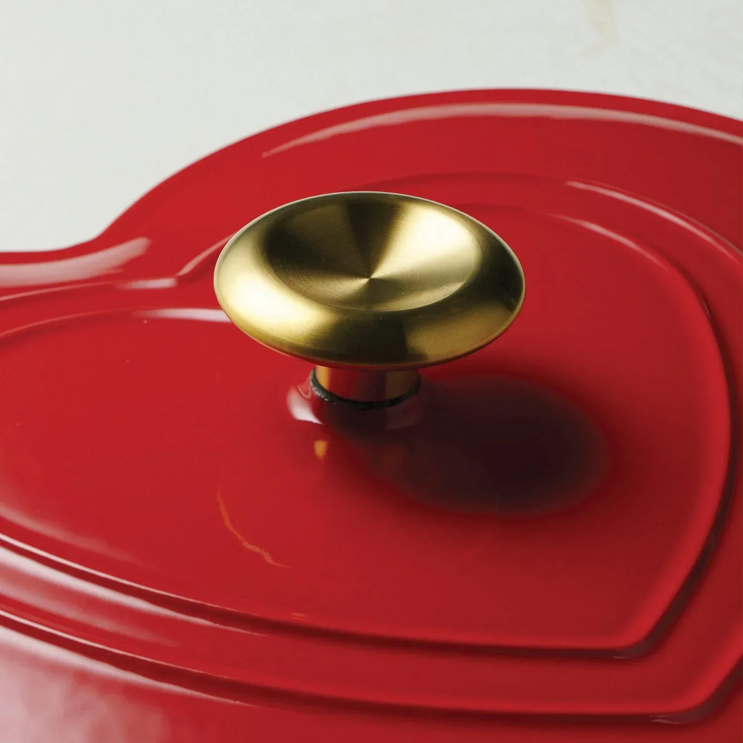 Tramontina 3-Quart Heart Shape Enameled Cast Iron Dutch Oven (Shallow, Oven Safe) - Image 14