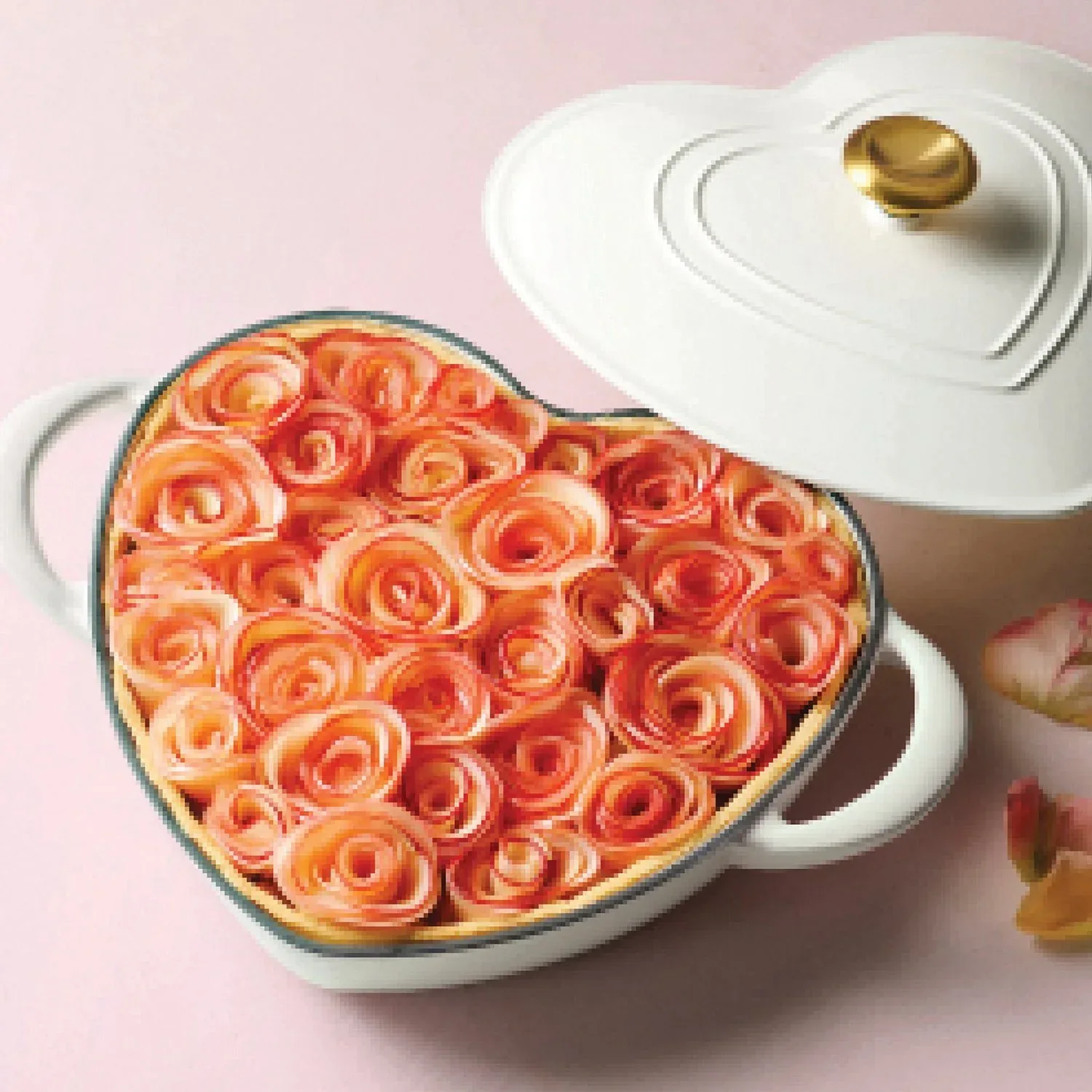 Tramontina 3-Quart Heart Shape Enameled Cast Iron Dutch Oven (Shallow, Oven Safe) - Image 26