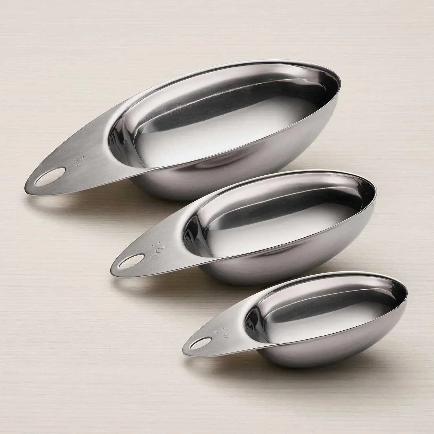 Tramontina 6 Pc Stainless Steel Covered Canister Set with Measuring Scoops - Image 5
