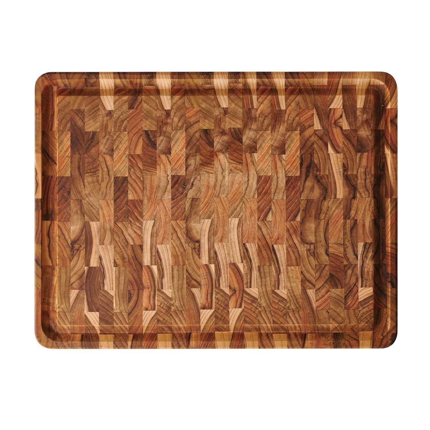 Tramontina Authentic Teak Wood End-Grain Chopping Board - Image 3