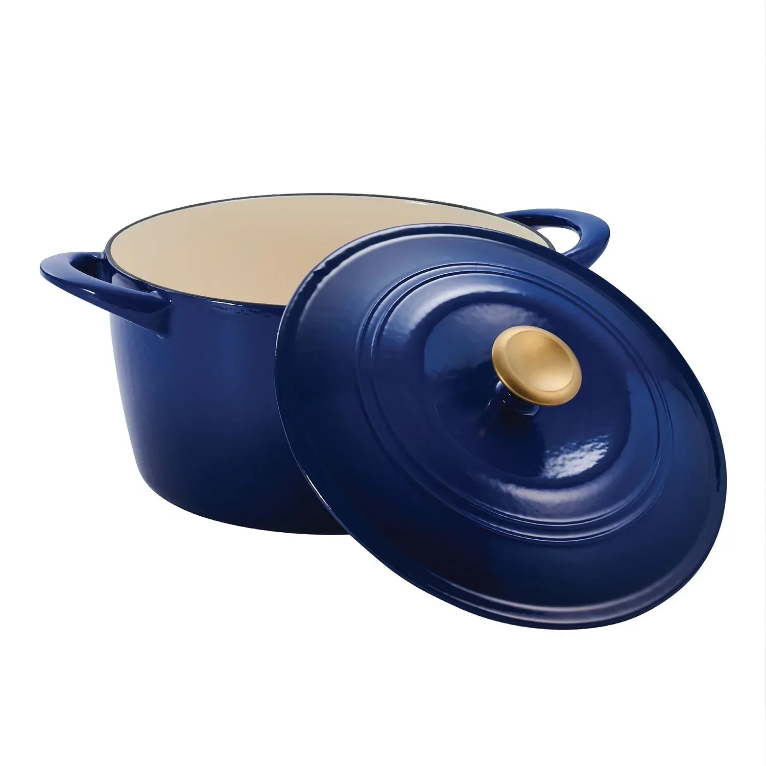 Tramontina Enameled Cast Iron 7-Quart Covered round Dutch Oven (Assorted Colors) - Image 7