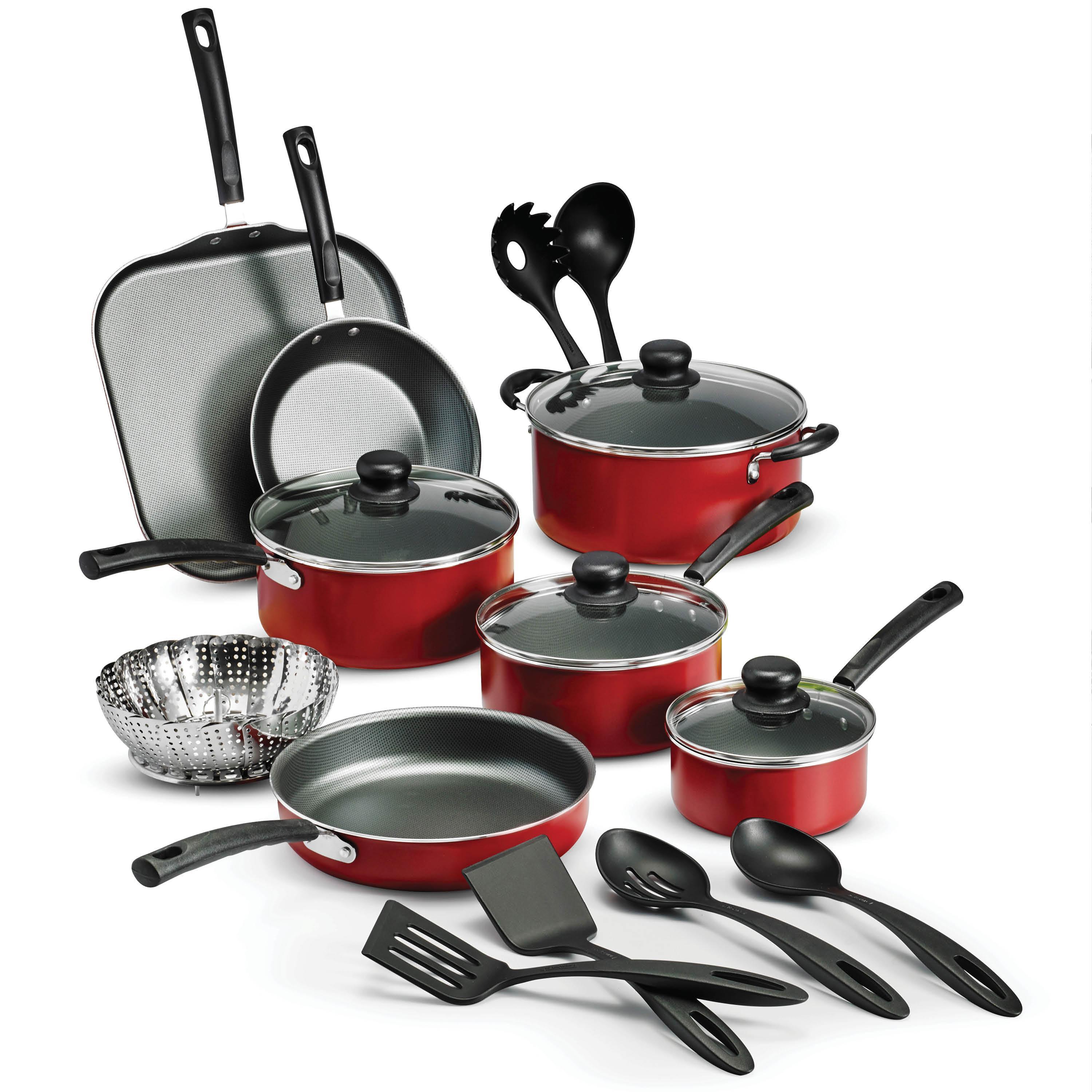 Tramontina Primaware 18 Piece Non-stick Cookware Set, Steel Gray - Image 4