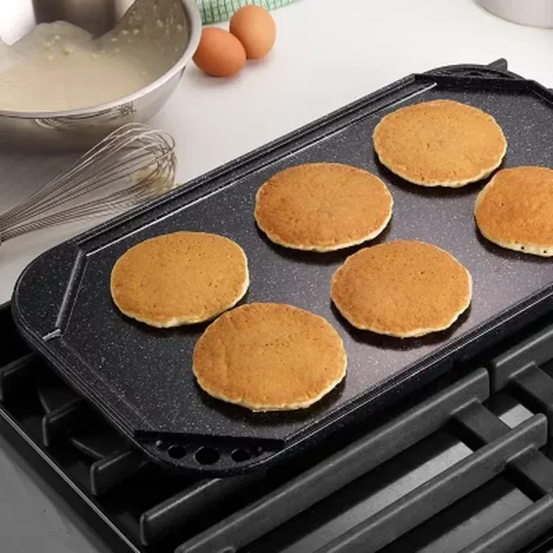 Tramontina Reversible Double Burner Grill-Griddle (Assorted Colors)