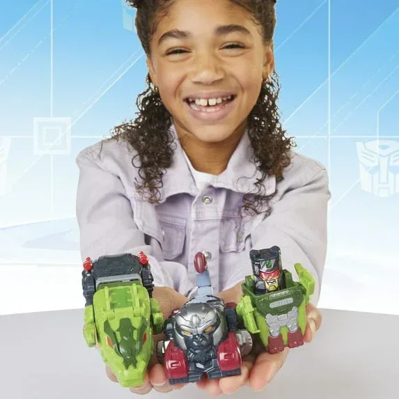 Transformers Swapticons Wild Jungle Mission Action Figures 5-pack, Stocking Stuffers for Kids - Image 4