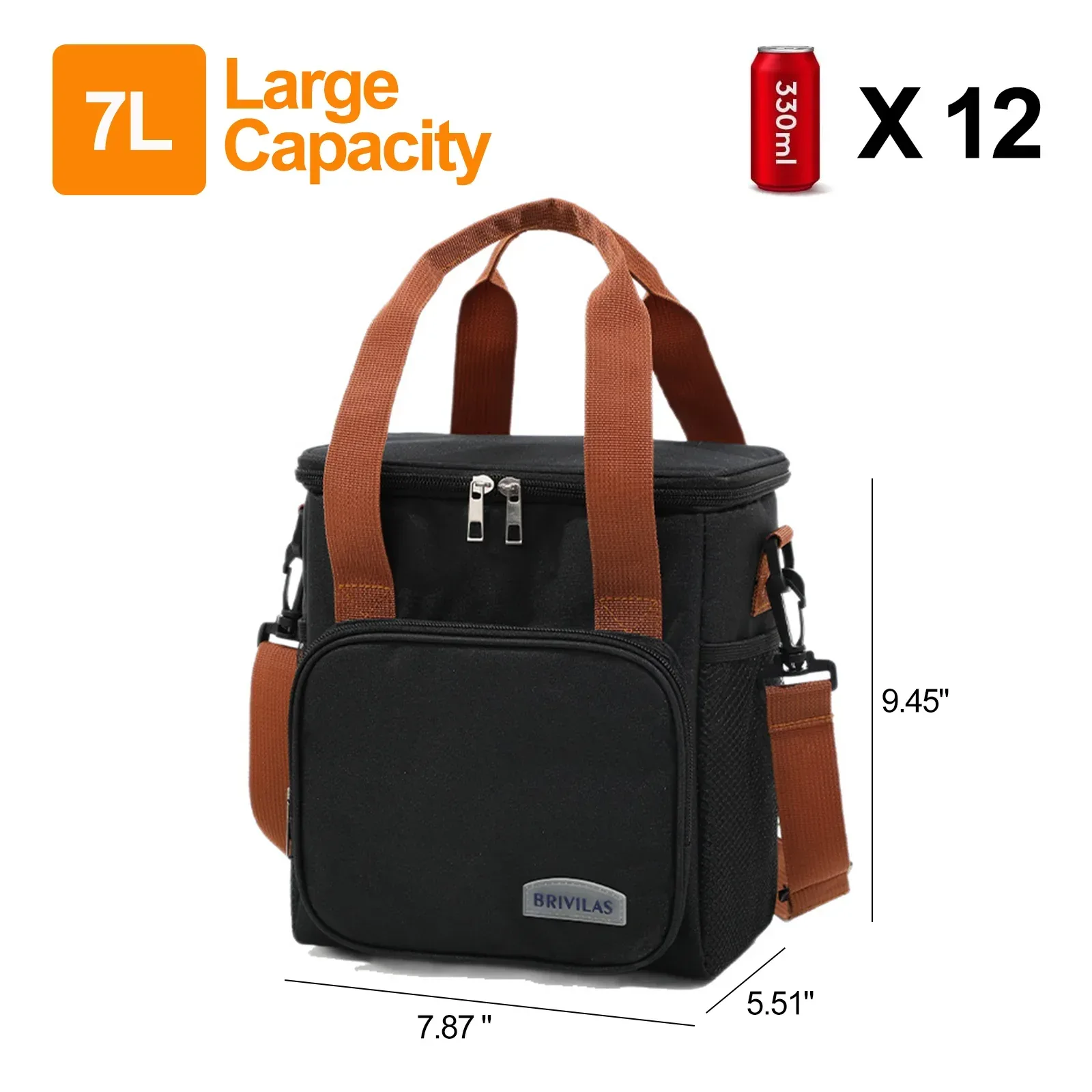 TRANSLINK Tote Bag for Women Large Canvas Tote Crossbody Bags Work Bag Satchels Handbags - Image 6