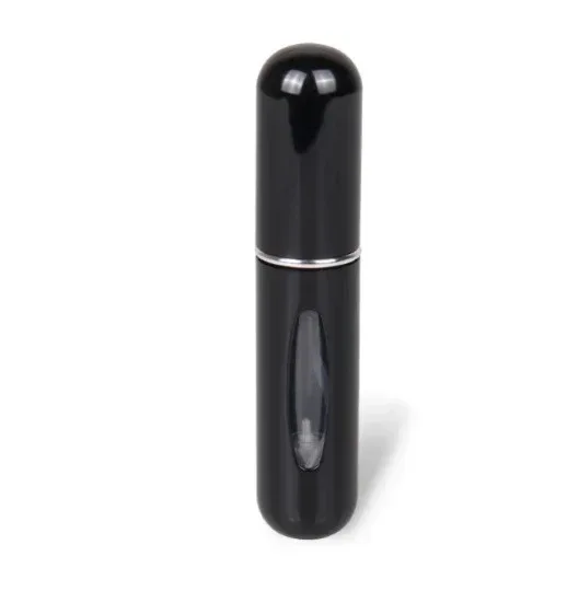 Travel Mini Perfume Atomizer, 5ml Refillable Portable Spray Bottle, Bright Shinning Colours, Pack of 4 - Image 3