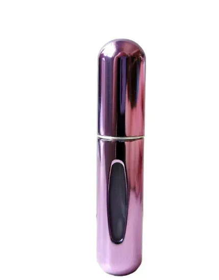 Travel Mini Perfume Atomizer, 5ml Refillable Portable Spray Bottle, Bright Shinning Colours, Pack of 4 - Image 4