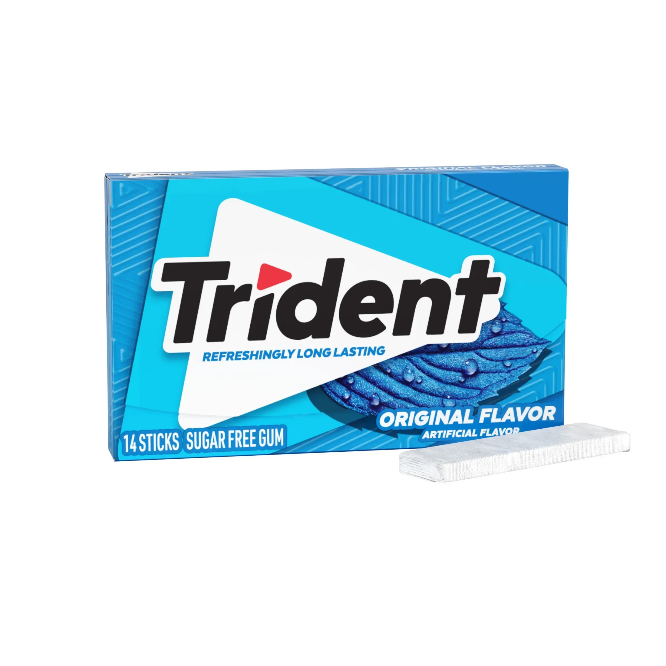 Trident Sugar Free Gum, Bubblegum, Regular Size, 14 Pieces - Image 11