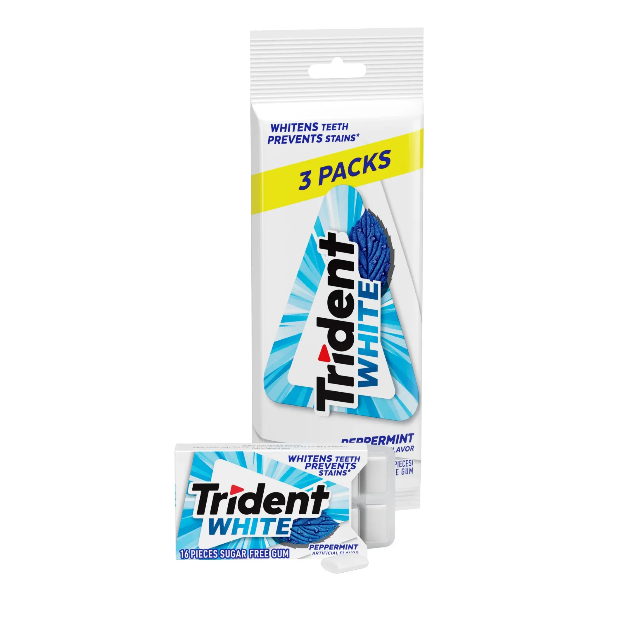 Trident Sugar Free Gum, Bubblegum, Regular Size, 14 Pieces - Image 14