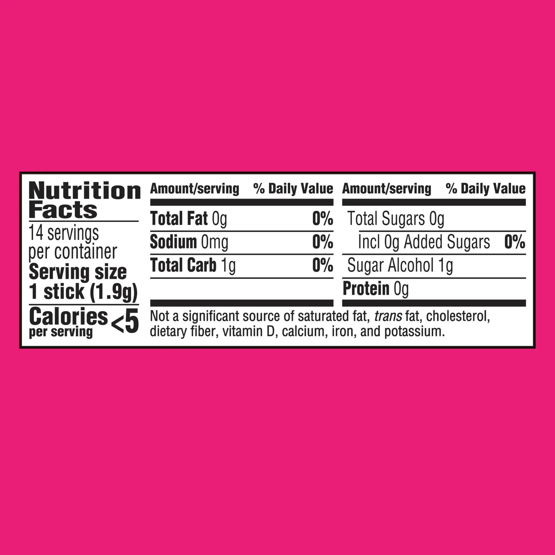 Trident Sugar Free Gum, Bubblegum, Regular Size, 14 Pieces - Image 5