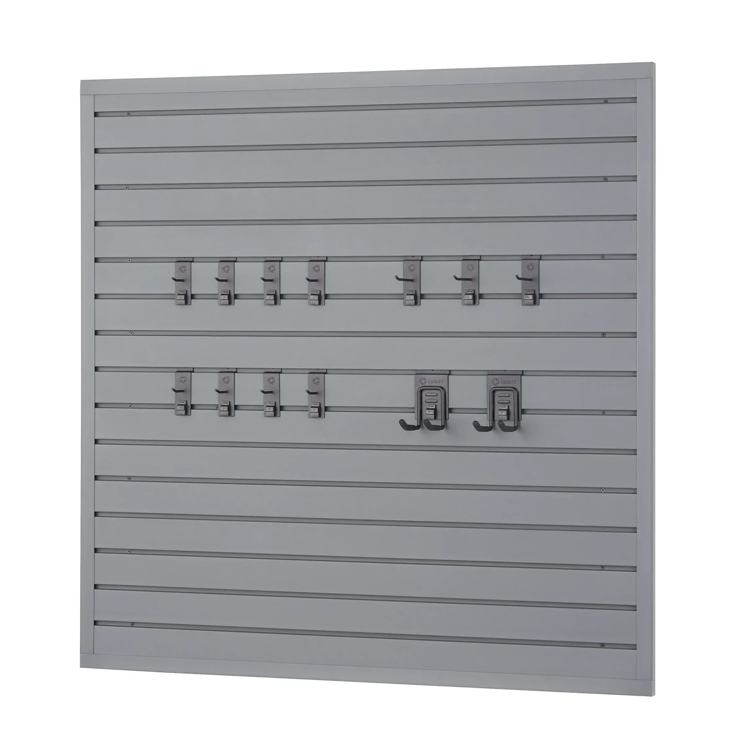 TRINITY 16 Sq Ft Modular Slatwall 13-piece Accessory Set - Image 3