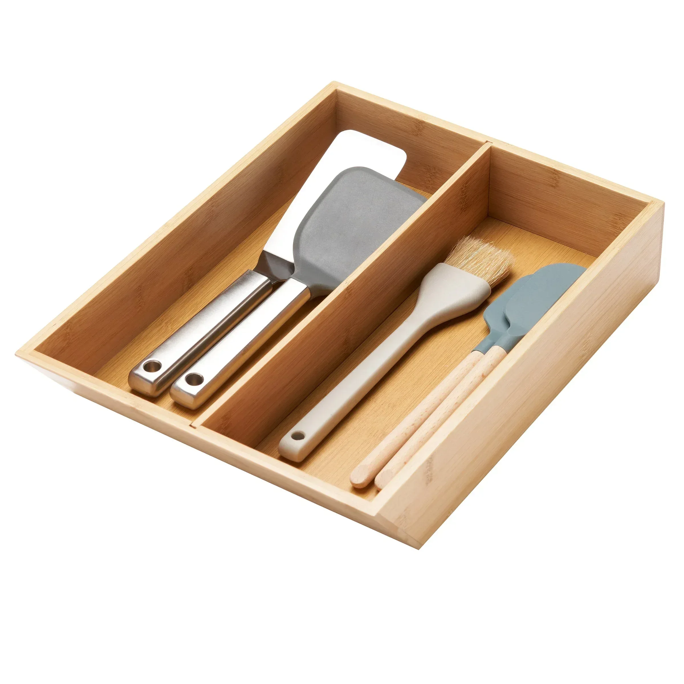 TRINITY 6-piece Bamboo Drawer Organizer - Image 2