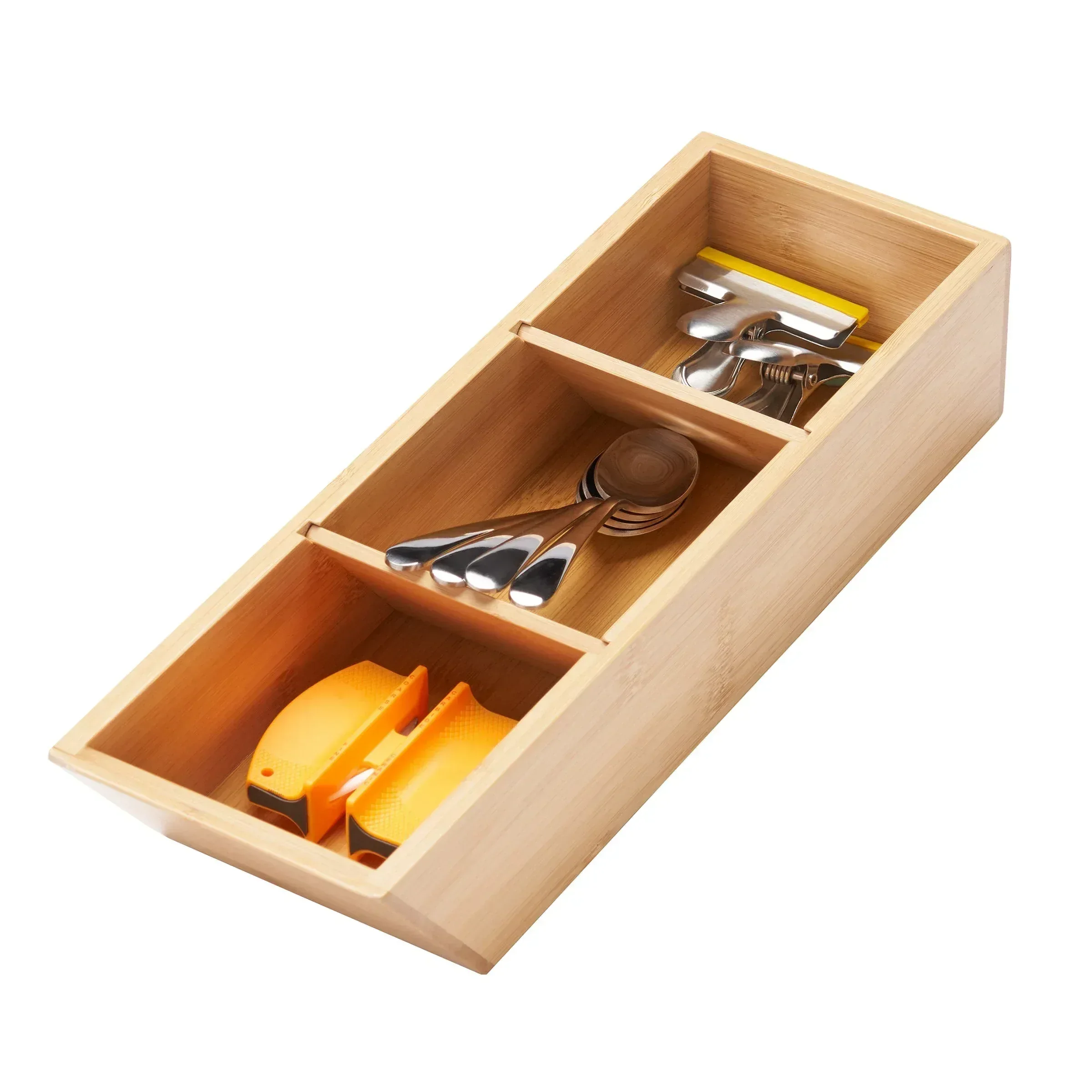 TRINITY 6-piece Bamboo Drawer Organizer - Image 3