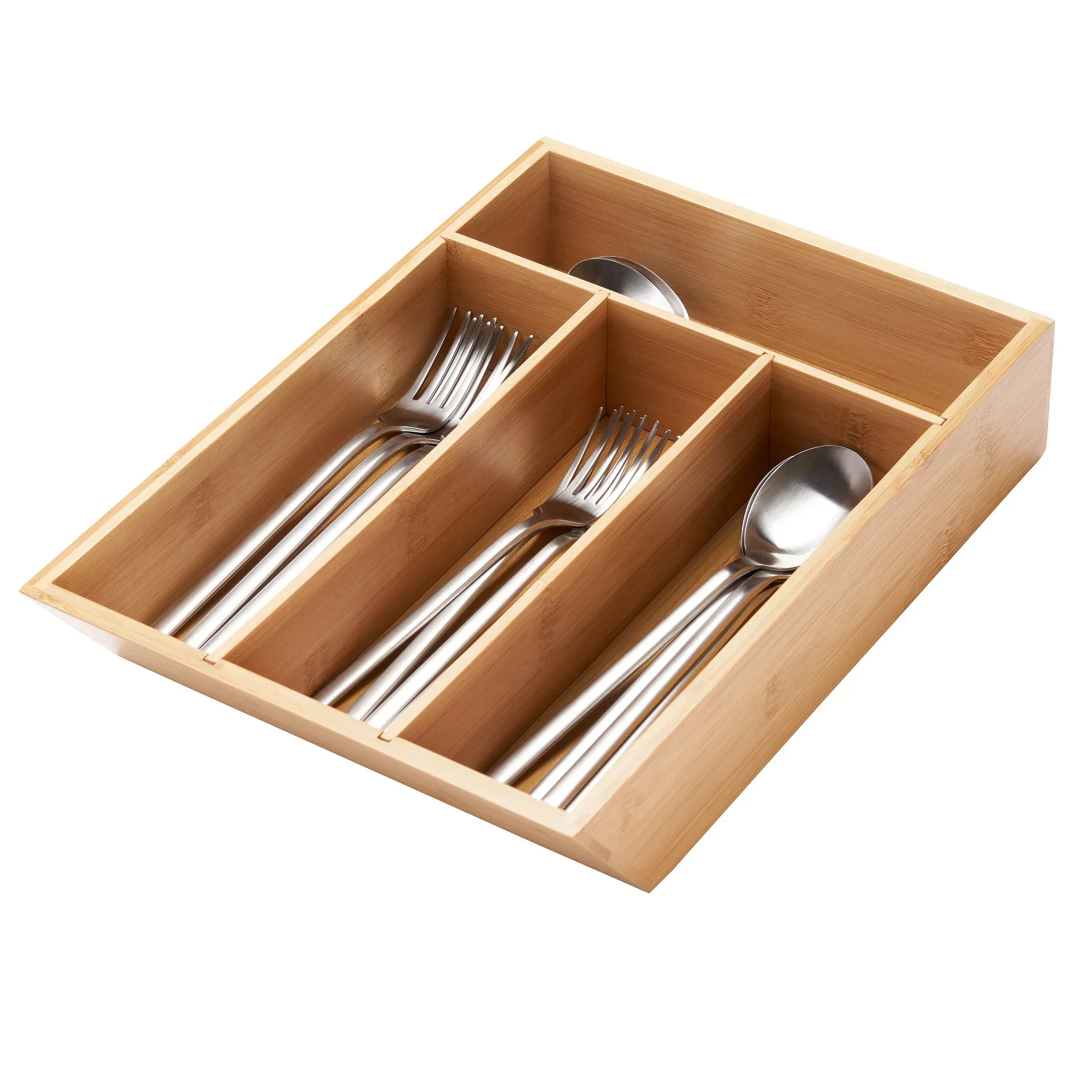 TRINITY 6-piece Bamboo Drawer Organizer - Image 5