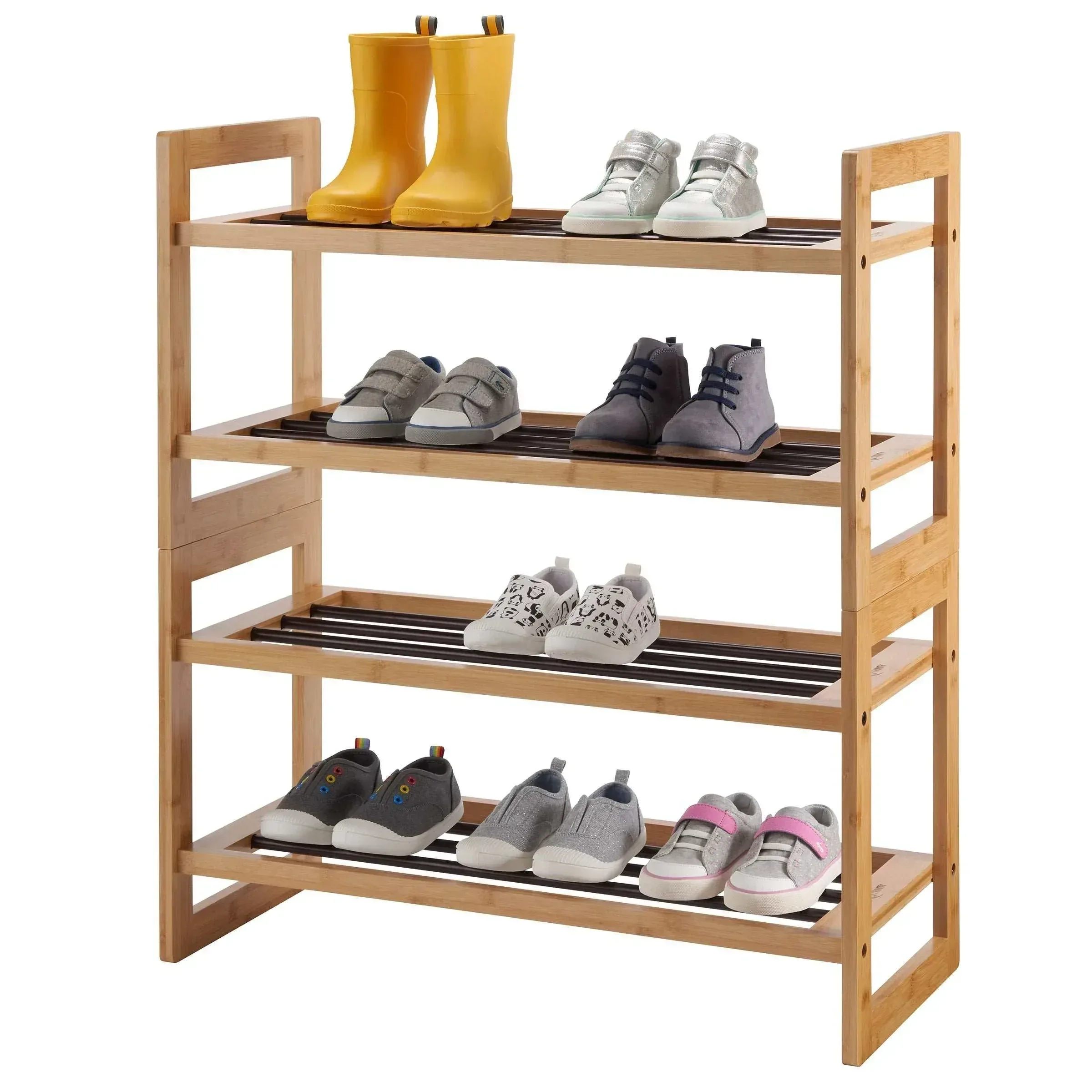TRINITY Bamboo Shoe Rack, 2-pack - Image 5