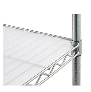 Trinity EcoStorage 4-Tier Wire Shelving, NSF, with Liners - Image 3