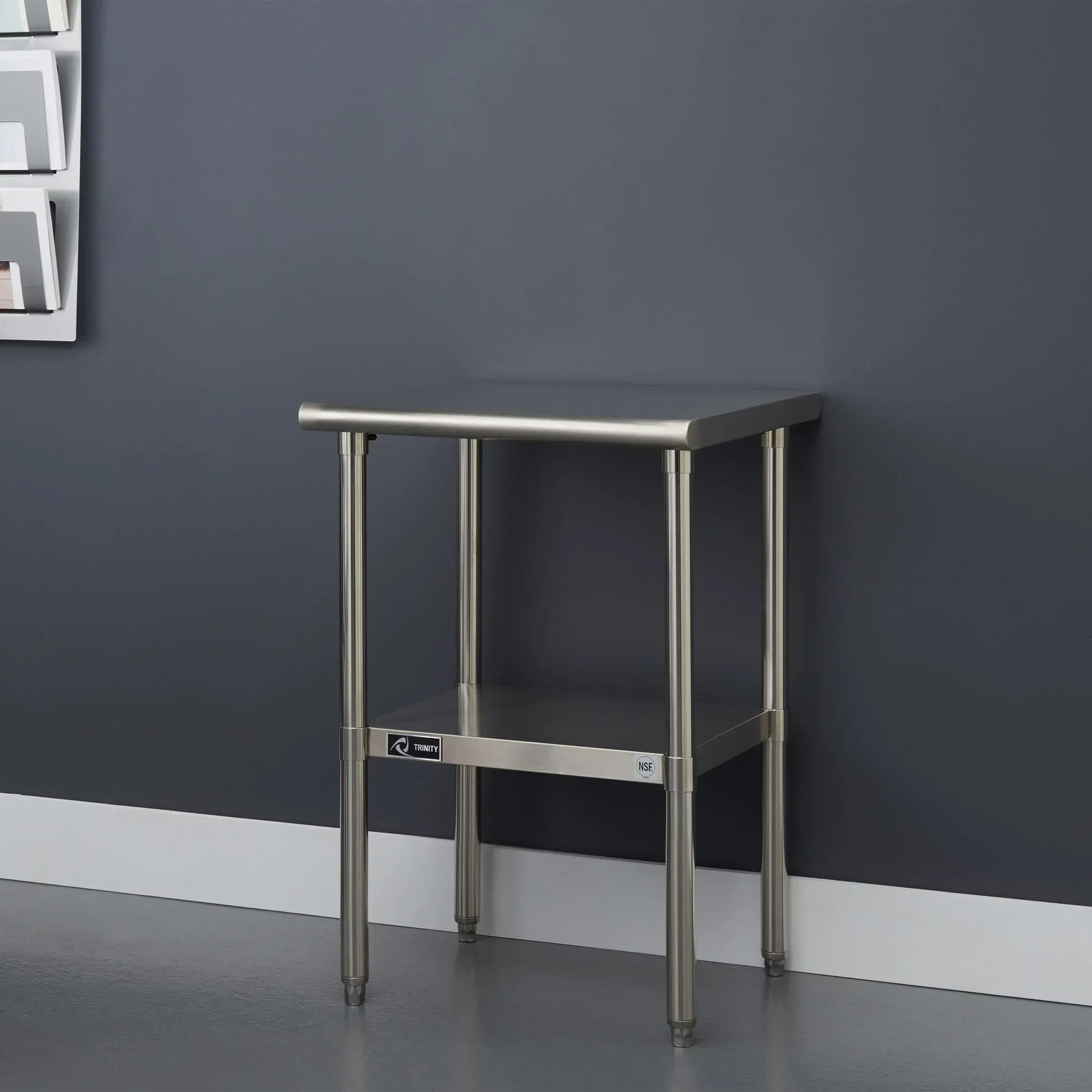 TRINITY EcoStorage NSF Certified Stainless Steel Table - Image 5
