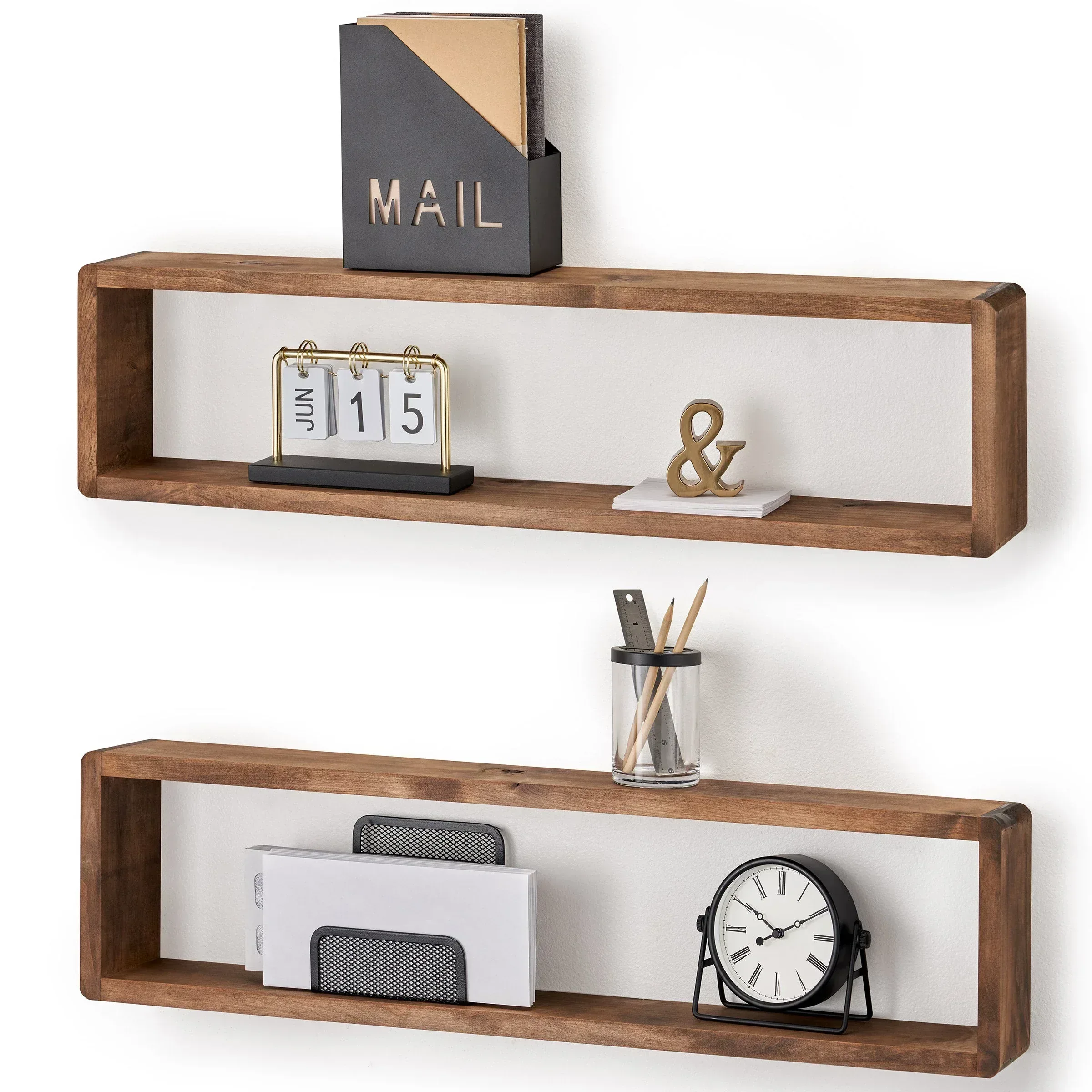 TRINITY Stackable Floating Box Shelf, 2-pack - Image 3