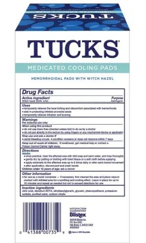 Tucks Medicated Cool Pads, 200 ct. - Image 3