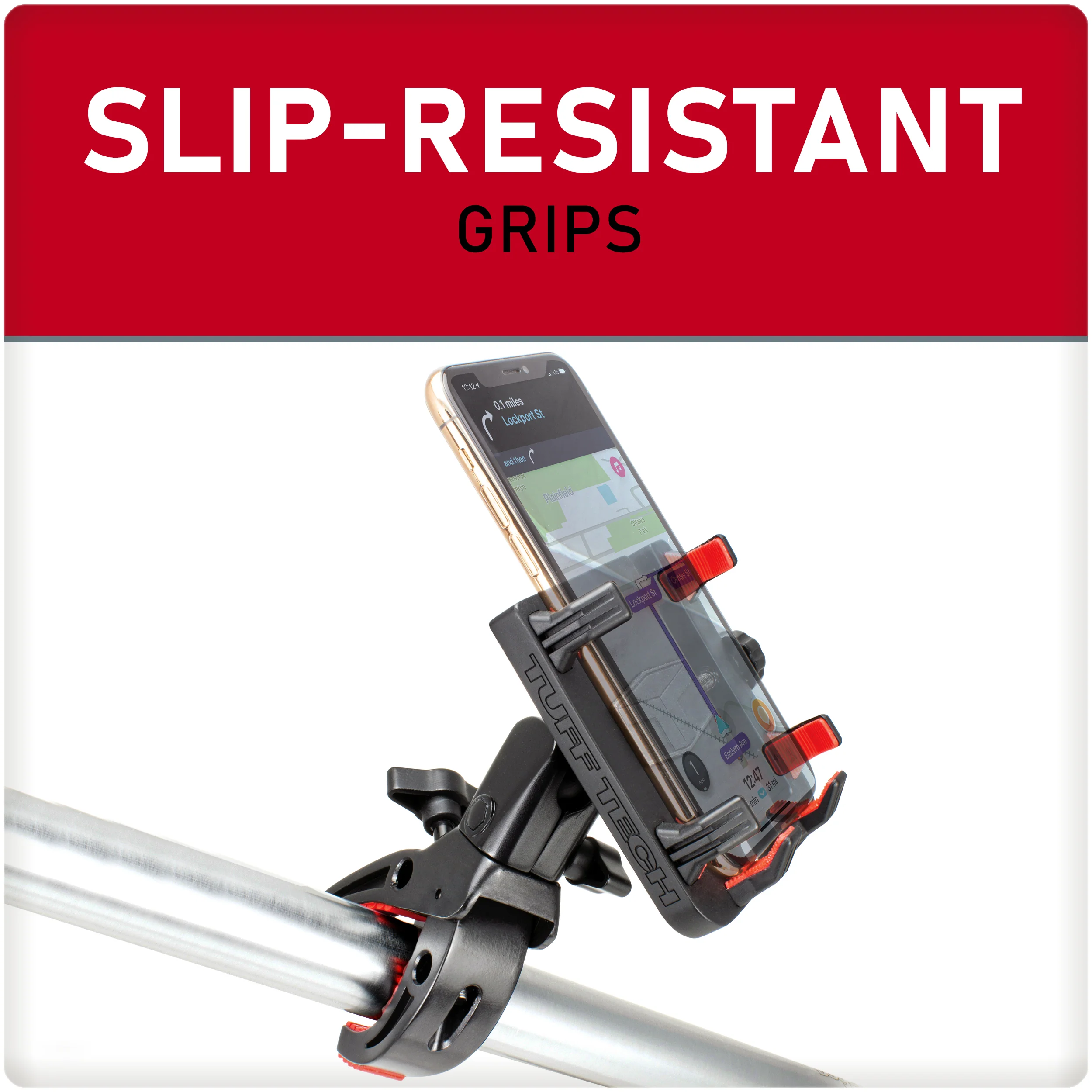 Tuff Tech Handlebar Mount Phone Holder - Image 4