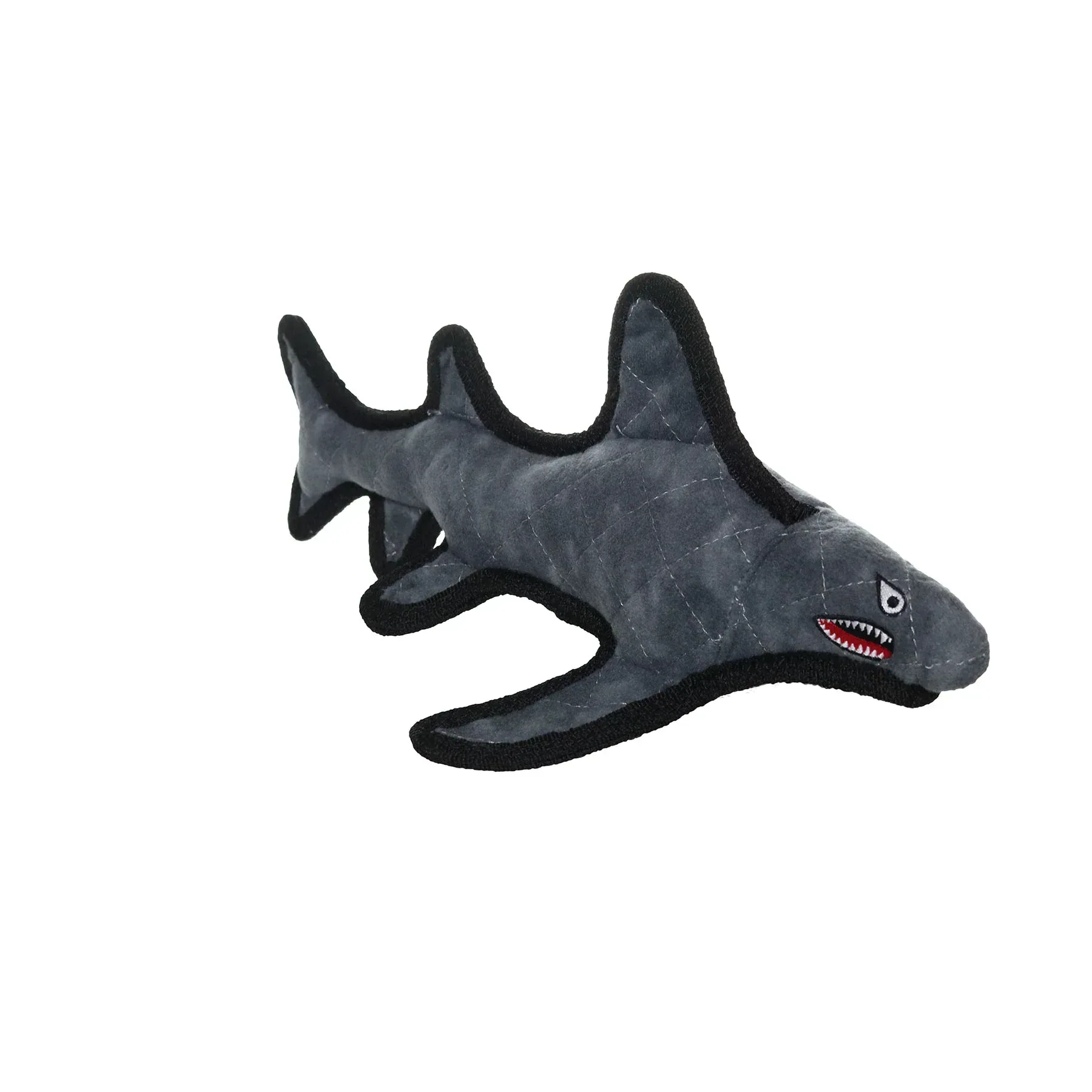 Tuffy Ocean Creature Shark Durable Plush Dog Toy with Squeaker - Image 3