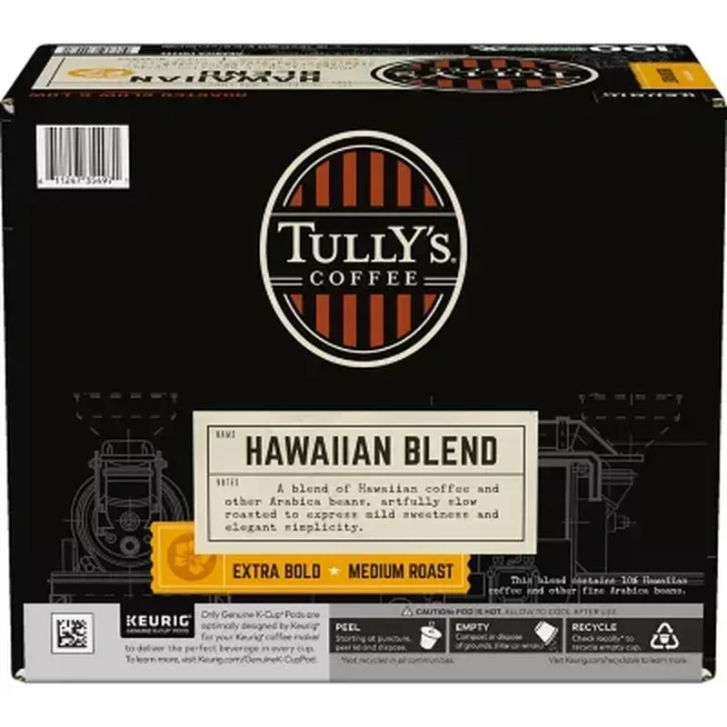 Tully'S Coffee K-Cup Pods, Hawaiian Blend (100 Ct.) - Image 11