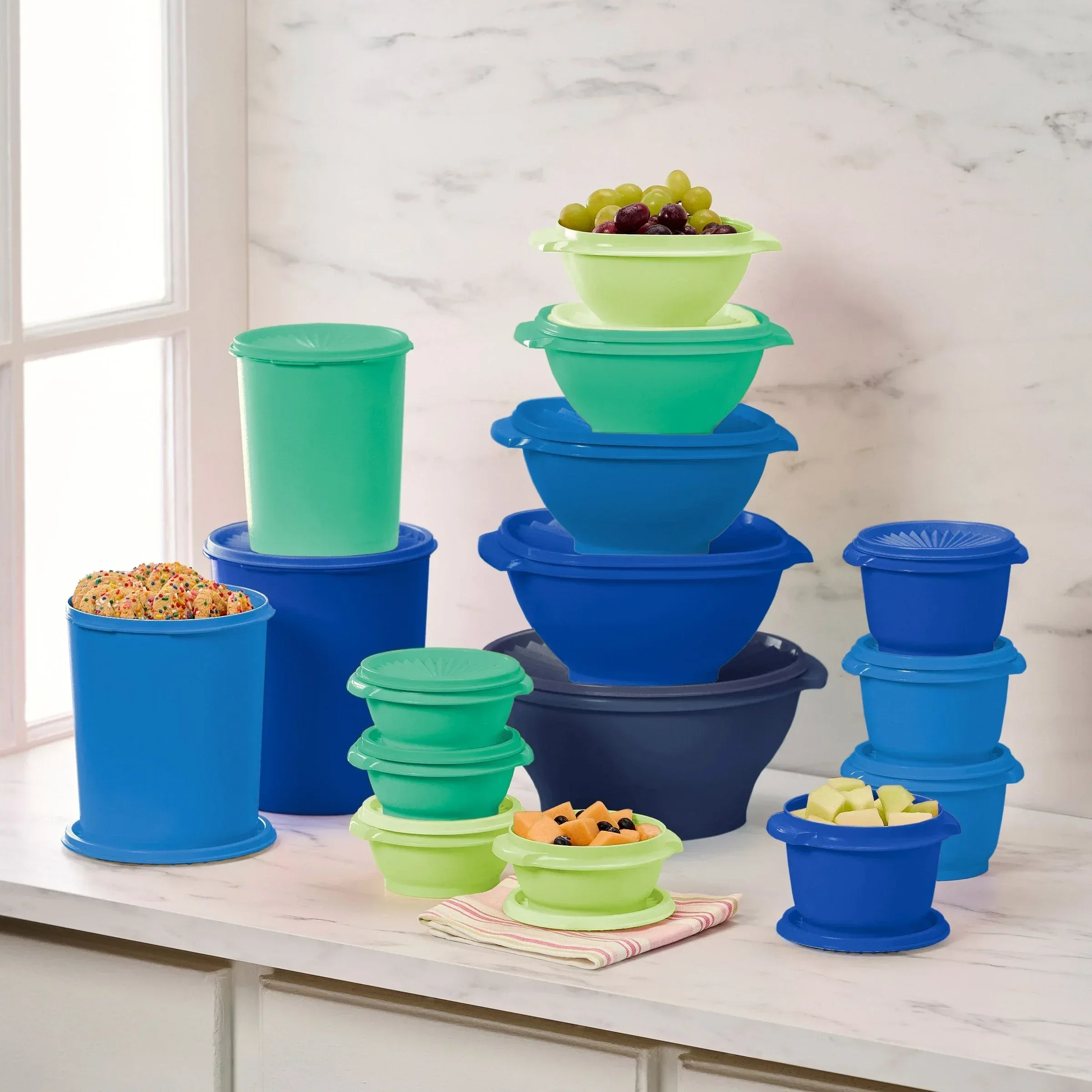 Tupperware Heritage Collection 32-piece Food Storage Container Set - Image 8