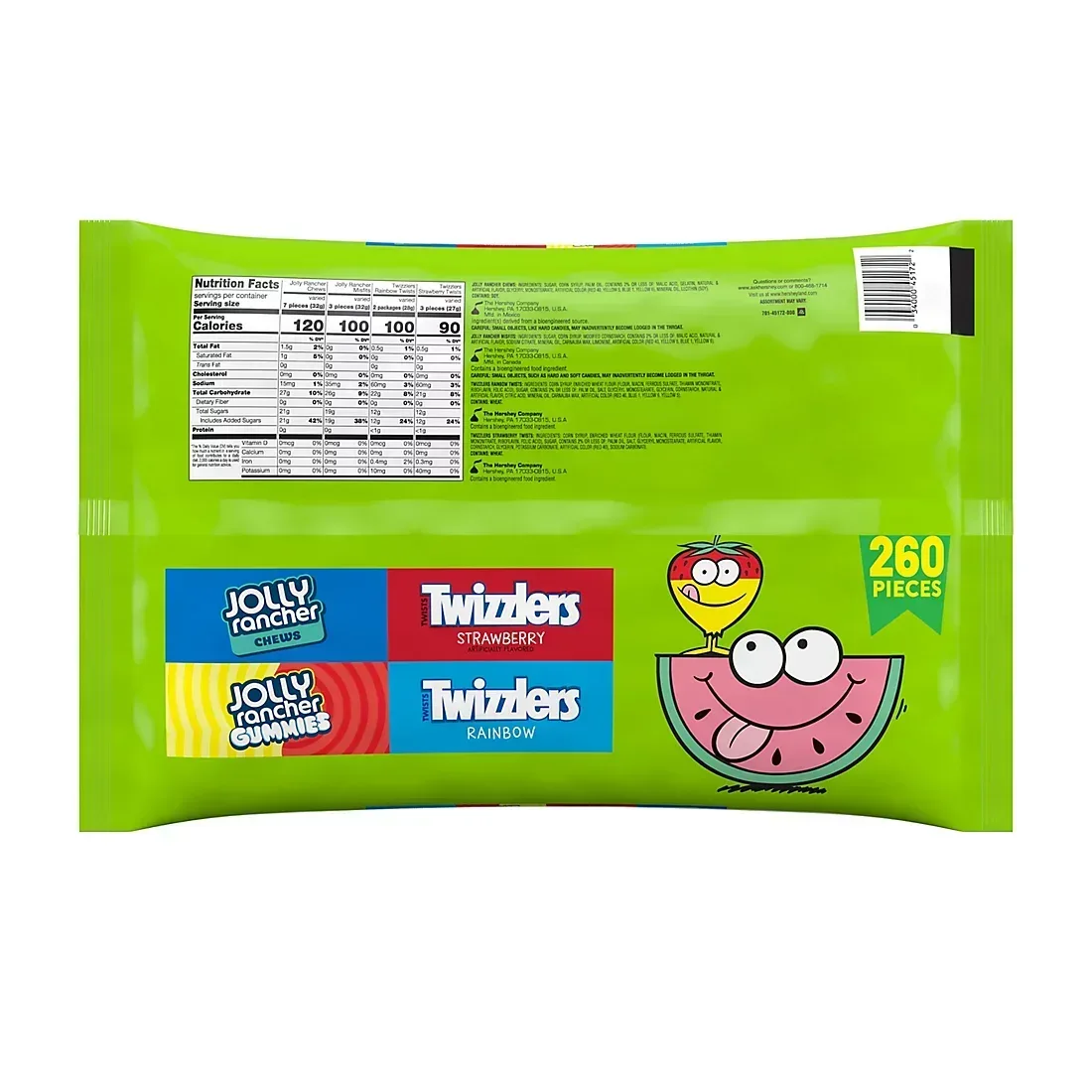 Twizzler & Jolly Rancher Variety Bag, 260 pc. - Image 2